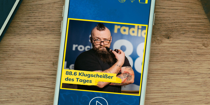 Wie jeden Morgen gibt es die berühmte Klugscheißerfrage - Dieses Mal hatte Thomas aus Steinakirchen am Forst die Chance auf das begehrte Siegerhäferl und den Titel 88.6 Klugscheißer des Tages.